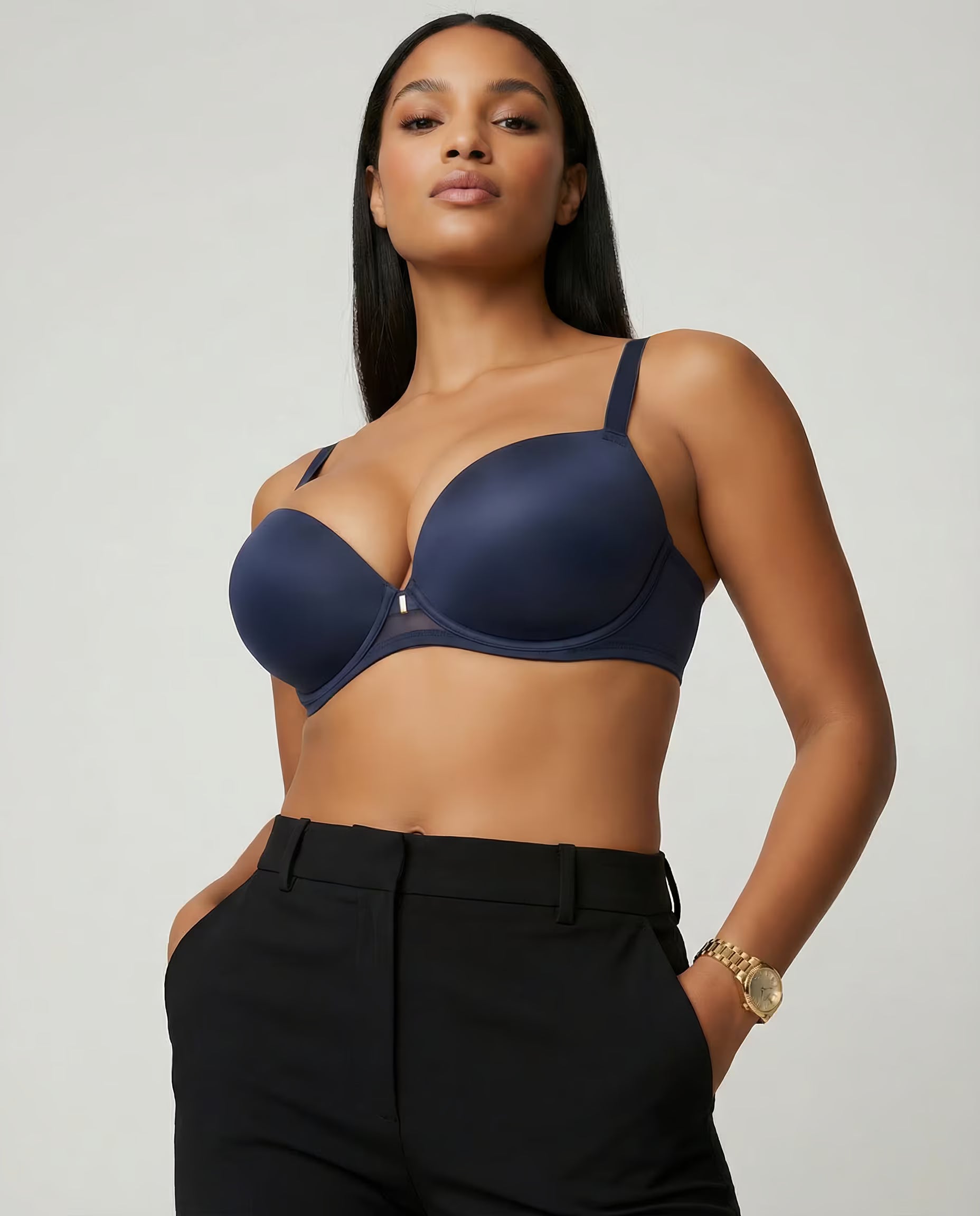 Women celebrating Figiura fit for augmented breasts